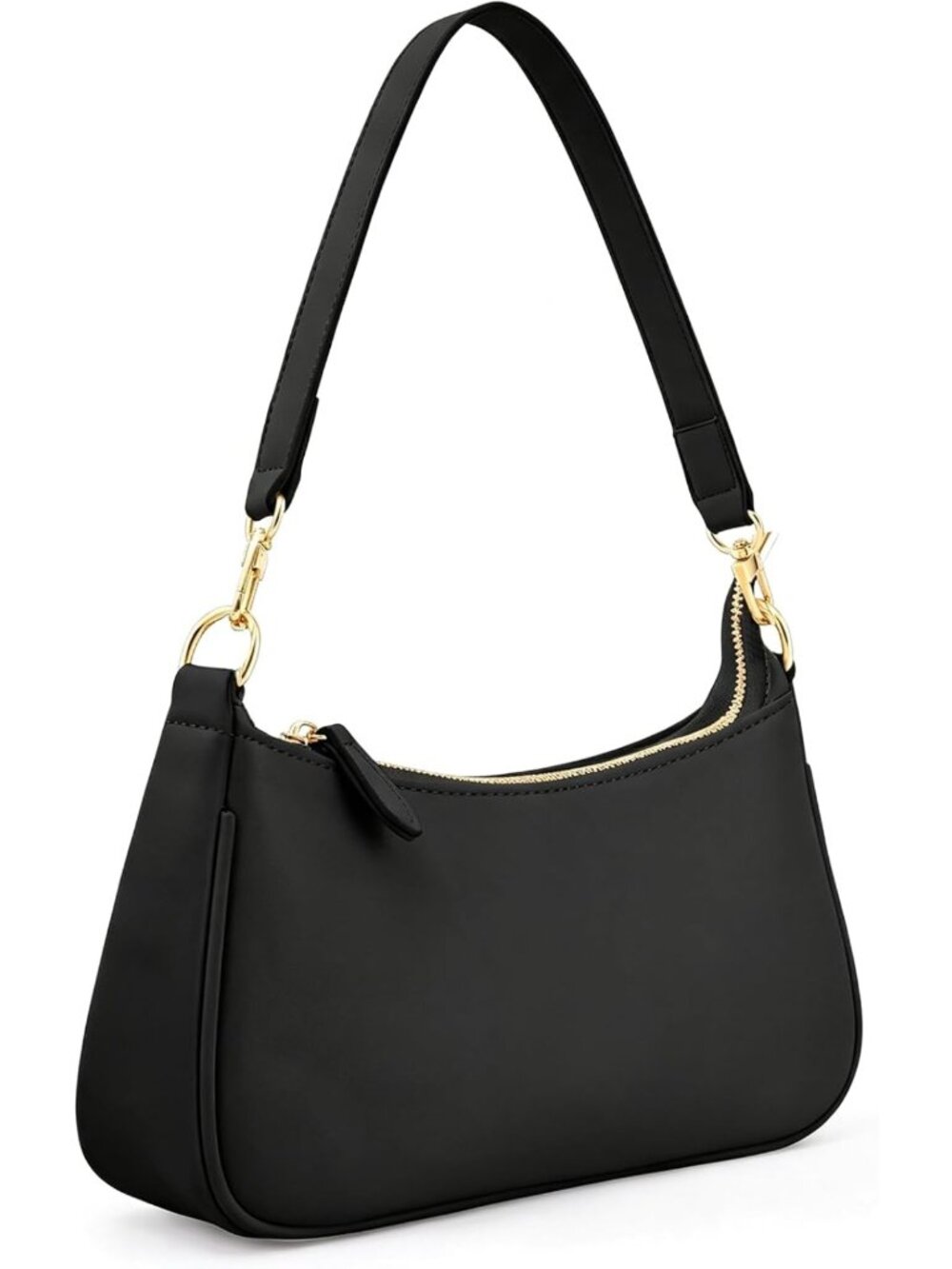 Cute Retro Small Leather Hobo Bag for Women | Versatile Shoulder & Handbag with